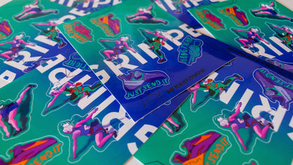 Planche de stickers - escalade
